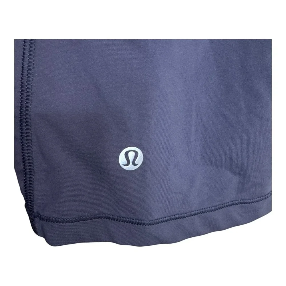Lululemon Athletica fast as light 2 in 1 Size 8 Blue Racerback Tank Athletic